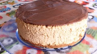 Tarta Mousse de Dulce de Leche SIN HORNO Postres Mil [upl. by Thibaud]