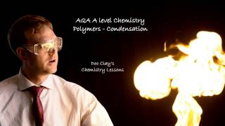 AQA Alevel Chemistry Condensation Polymers [upl. by Ymmit448]