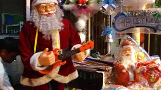 Jingle Bell Rock Santa Claus Dancing  Happy Holidays [upl. by Willis]