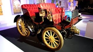 1900 Peugeot Type 15 Double Phaeton  The Car and The Publicity Exposition  2012 Paris Auto Show [upl. by Anertal255]