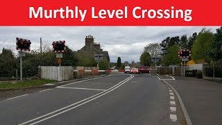 Murthly Level Crossing  Highland Main Line  Murthly Perth and Kinross [upl. by Efinnej36]