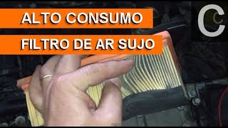 Dr CARRO Filtro Ar Sujo e o Alto Consumo de Combustível [upl. by Aiseneg]