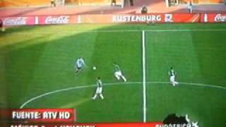 Uruguay vs México 10 Mundial Sudáfrica 2010 GOL DE SUÁREZ [upl. by Iuqcaj523]