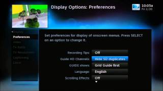 How to Show HD or SD channels in your DIRECTV Guide [upl. by Anytsirk]