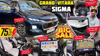 Grand Vitara Sigma Base To Top Modification With Price ✅ Grand Vitara Base To Top Modified [upl. by Haisa47]