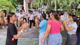 Baile de encuentro juvenil en Santiago Oeste organizado por CIDEL y otras instituciones [upl. by Nywled]