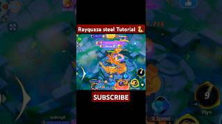 Rayquaza stealing strategy 🐍 Part  02  Sure shot kill 🤯  Satoshi Kun🎶  pokemonunitegamplay [upl. by Ycats]