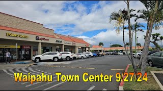 4K Waipahu Town Center 92724 in Waipahu Oahu Hawaii [upl. by Wailoo873]