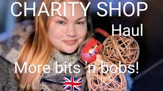 CHARITY SHOP Haul uk haul charityshops bits [upl. by Paolina]