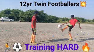 ✨🏃Young Footballers Practice HARD💥 skills soccer football shortvideo sports games training [upl. by Ekrub]