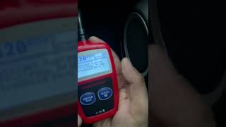 Temu OBD2EOBD Fault Code Reader Scanner Tool trying on mini cooper 16 petrol 2009 [upl. by Lezirg]