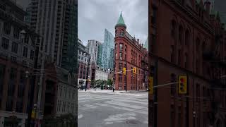 The Gooderham Building  the Flatiron Building is an historic office building in TorontoONCanada [upl. by Braca645]