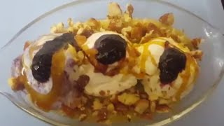 Caramelized Banana Split Recipe in HindiGhar Ki Angeethi 61 [upl. by Leraj216]