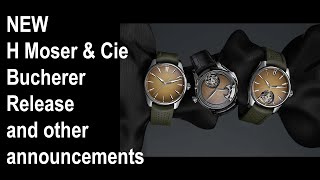 NEW H Moser amp Cie Bucherer Release  NEW Atelier Wen Titanium Perception Release [upl. by Furr455]