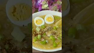 Easy and yummy Chicken Arroz Caldo shorts arrozcaldo chickenarrozcaldo filipinofood congee yum [upl. by Hampton276]