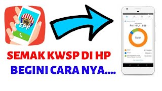 Sign Up amp Semak KWSP Online di HP  Mudah dan Macam ni caranya Aplikasi KWSP [upl. by Bael]