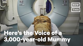 Researchers Recreated Voice of 3000YearOld Egyptian Mummy  NowThis [upl. by Aniger489]