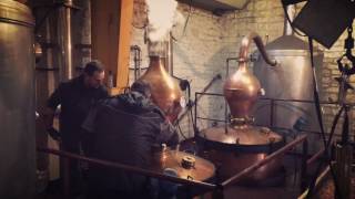 Distilling Marc de Champagne at MoutardDiligent [upl. by Nonnerb502]