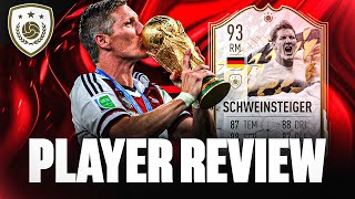 FIFA 22 DIE BESTE MOMENTS ICON MOMENTS SCHWEINSTEIGER PLAYER REVIEW [upl. by Fotzsyzrk807]