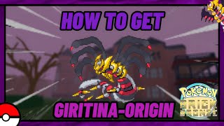 How To Get GiratinaOrigin  Pokemon Brick Bronze [upl. by Kinemod]