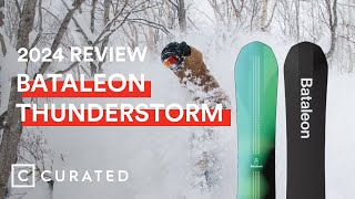 2024 Bataleon Thunderstorm Snowboard Review  Curated [upl. by Anyd]