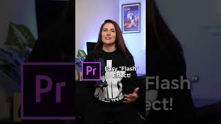 Easy FLASH EFFECT in Premiere Pro 2022 shorts [upl. by Yves234]