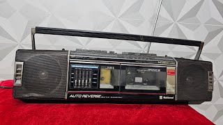 National Panasonic auto reverse 5band graphic equilizer FW29 radio cassette recorder 9023321435 [upl. by Enasus34]