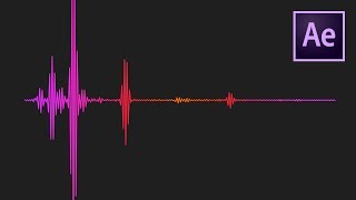 Audio Waveform Visualization Effect After Effects [upl. by Roseanne127]