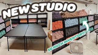 I GOT A STUDIO 😱 STUDIO MAKEOVER [upl. by Omer710]