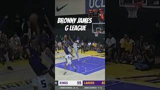 Bronny James G League Highlights Vs Kings nba [upl. by Emerald]