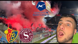 FC BASEL V SERVETTE FC  BASEL IST IM VOLLBRUCH😰 I Stadion Vlog [upl. by Afinom636]