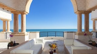 Oceanfront Penthouse in Fisher Island Florida [upl. by Sinnelg800]