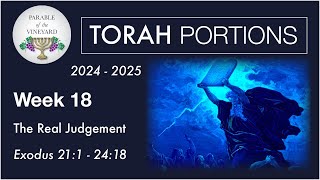 Torah Portion Week 18  Exodus 211  2418 Real Judgement in the End Times 2024  2025 [upl. by Ngo629]