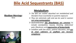 CardiacCPR2LECTBile acid Sequestrants Staudinger [upl. by Ondine]