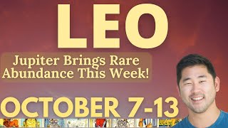 LEO  Such An Incredible Rush An Electrifying Week Leo ❤️♌️ October 713 Tarot Horoscope [upl. by Anett]