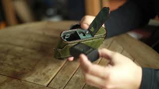 Arte di mano Leica M11 half case Crocodile Olive  라이카 M11 케이스 크로커다일 악어 올리브 [upl. by Walden]