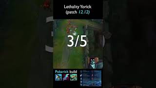 5 reasons to play Lethality Yorick [upl. by Dixil735]