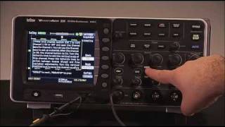 Teledyne LeCroy WaveAce Using the Help Function [upl. by Naelcm543]