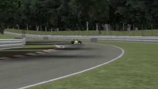 1991 F1 BENETTON FORD COSWORTHHB V8 SOUND OUTSIDE OF THE FORMULA ONE 1991 F1SRMOD FOR RFACTOR [upl. by Hulda]