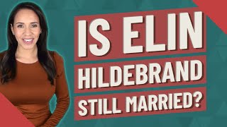 Is Elin Hildebrand still married [upl. by Jacenta]