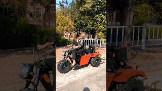 Exportoriented multifunctional threewheeled tillertractor automobile [upl. by Eronel]