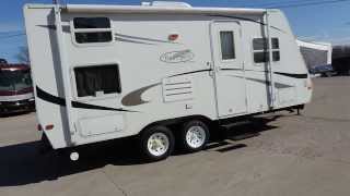 Very Nice 22 2008 TrailLite Trail Sport 21RBH Hybrid with 3 Bunks Sleeps 8 [upl. by Ecylahs]