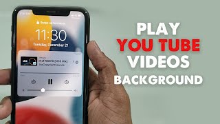 How to Play YouTube Videos in the Background iPhone [upl. by Kiah568]