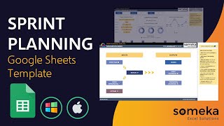 Sprint Planning Dashboard  Agile Project Management Tool in Google Sheets [upl. by Hcahsem109]