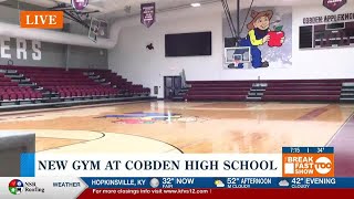 A look inside Cobden High Schools new gym [upl. by Lanaj485]