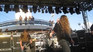 Obituary  Live  2014  Song 9  70000 Tons Of Metal [upl. by Eelarol]