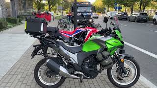 Kawasaki Versys 300x vs Honda CRF 300 Rally Обзор [upl. by Neiht]