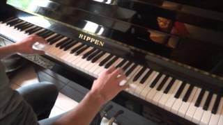 Badinerie in B minor  JS Bach  Piano [upl. by Ecnarepmet422]