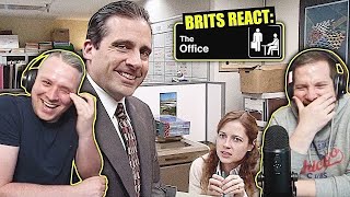 British Guys HILARIOUS The Office Reaction  Season 2 Episode 11 Booze Cruise [upl. by Selinski]