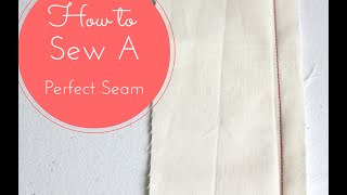 6  How to Sew A Straight Stitch [upl. by Strenta]